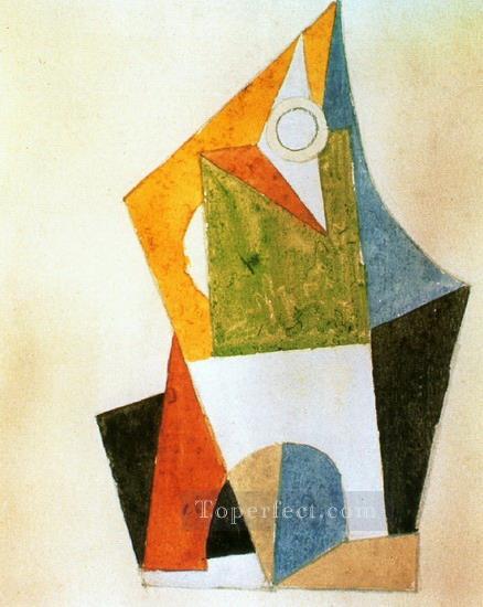 Geometric composition 1920 Pablo Picasso Oil Paintings